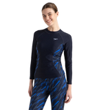 Women's Endurance 10 Hyperboom Splice Suntop - True Navy & True cobalt