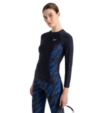 Women's Endurance 10 Hyperboom Splice Suntop - True Navy & True cobalt