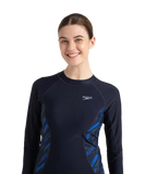 Women's Endurance 10 Hyperboom Splice Suntop - True Navy & True cobalt