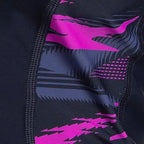 Women's Hyperboom Splice Print Long Sleeve Suntop - True Navy, Hapuna Blue & Diva