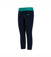 Girl's Endurance 10 Solid Swim Capri - Navy & Jade
