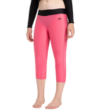 Girl's Recycled Endura Brite Active Capri - Fadango Pink & Black