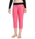Girl's Recycled Endura Brite Active Capri - Fadango Pink & Black
