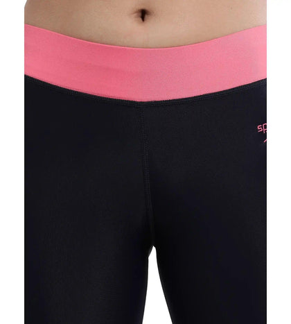 Girl's Endurance Active Capri - Truenavy & Fadango Pink_5