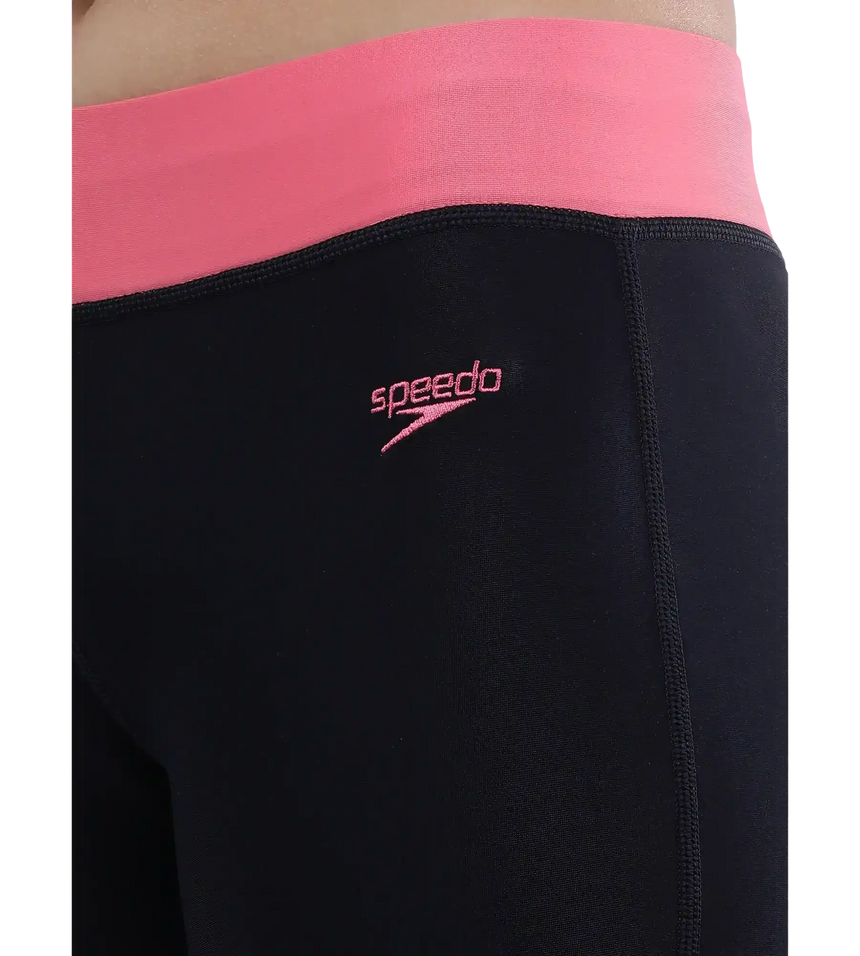 Girl's Endurance 10 Active Capri - True Navy & Fadango Pink