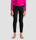 Girl's Endurance 10 Active Leggings - Black & Electric Pink