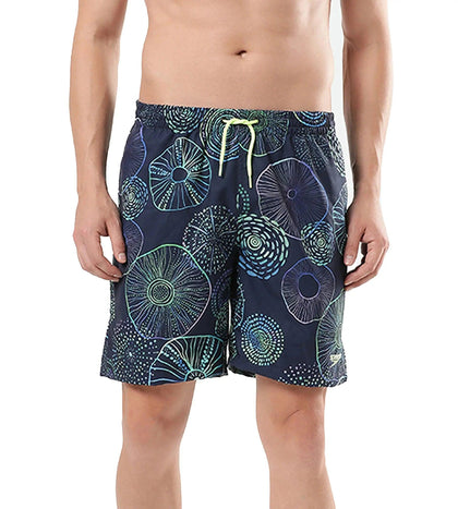 Men's Essential Redondo Allover Watershorts - True Navy  &  Aquarium_1