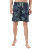 Men's Recycled Polyster Essential Redondo Allover Watershorts - True Navy & Aquarium