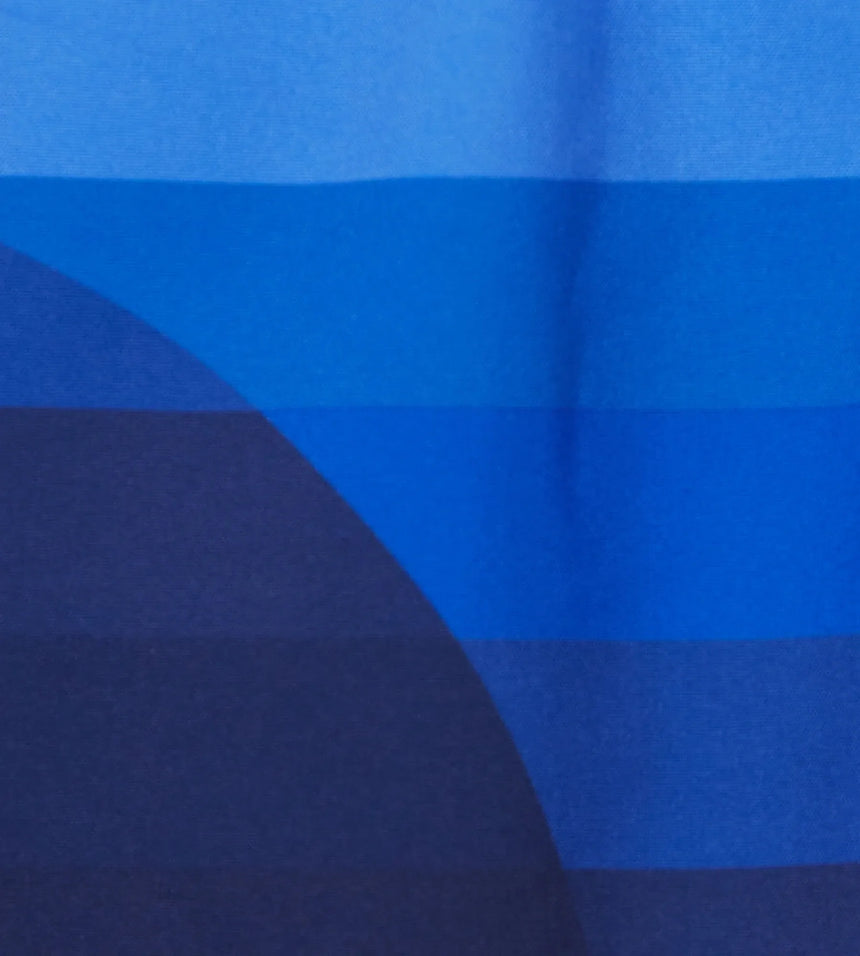 Men's 4 Way Comfort Stretch Essential Printed Watershorts With Side Pockets - Periwinkle Blue