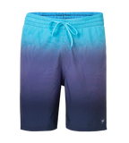 Men's 4 Way Flex Essential Printed Watershorts With Side Pockets - Peacoat, Hapuna Blue & Picton Blue