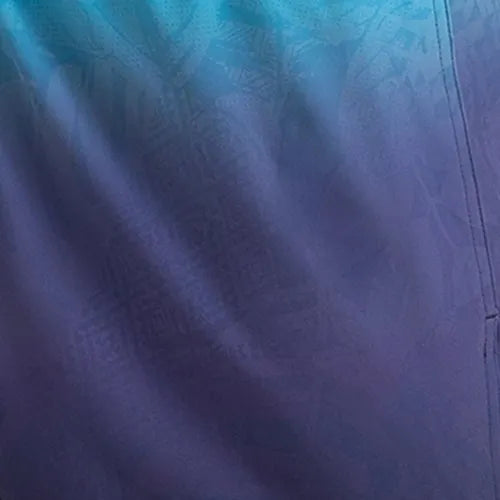 Men's 4 Way Flex Essential Printed Watershorts With Side Pockets - Peacoat, Hapuna Blue & Picton Blue