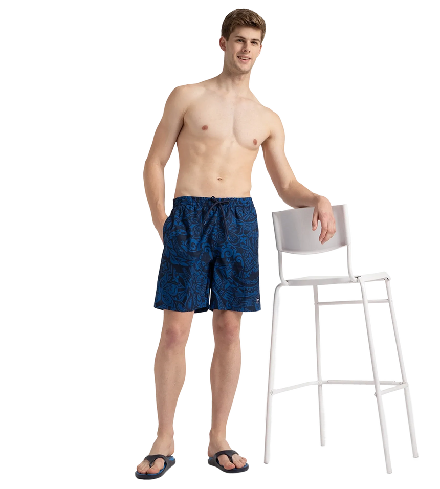 Buy Speedo Men's 4 Way Flex Essential Printed Watershorts With