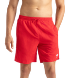 Men's Recycled Nylon Essential Watershorts - Fed Red & White
