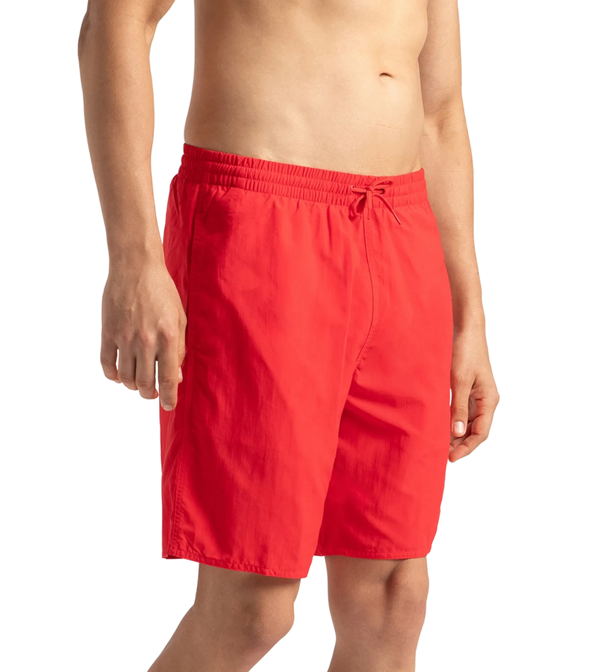 Men's Recycled Nylon Essential Watershorts - Fed Red & White