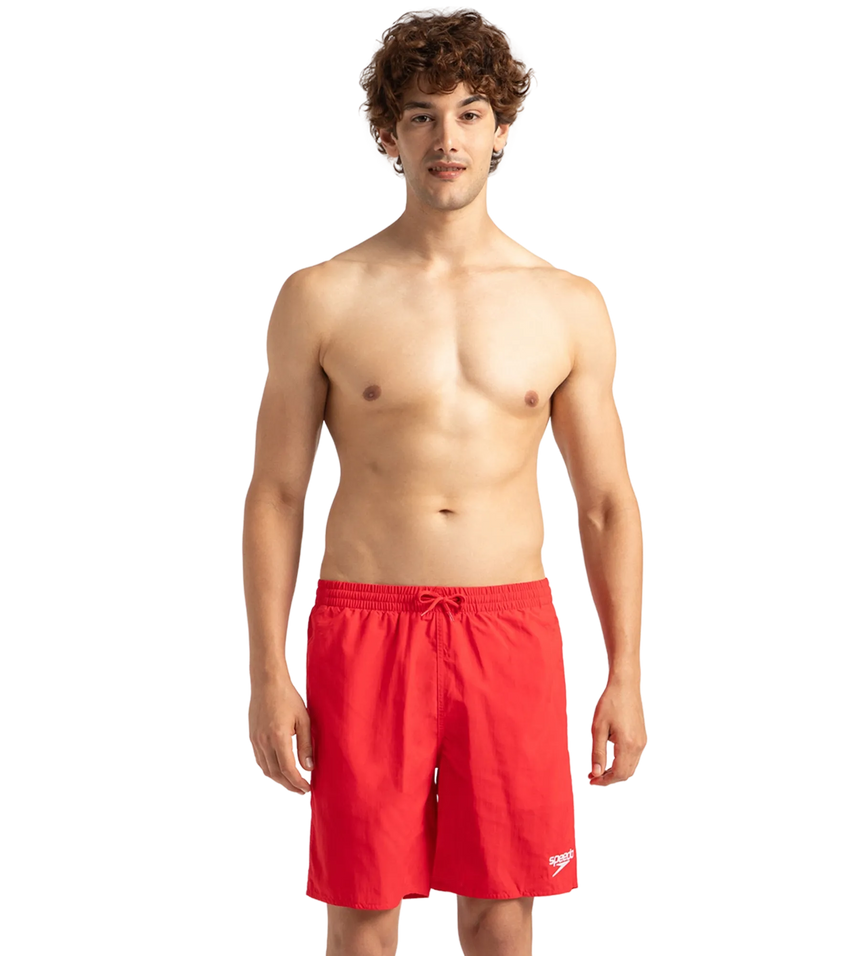 Men's Recycled Nylon Essential Watershorts - Fed Red & White