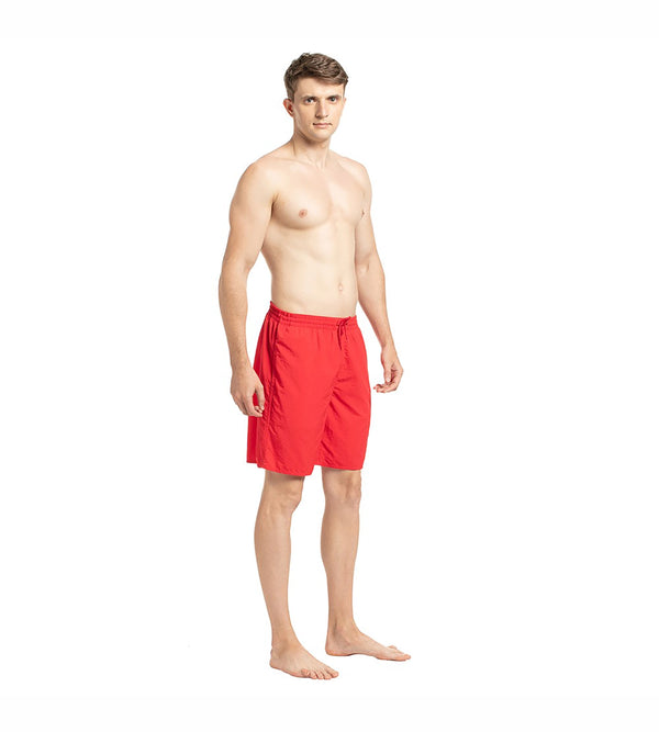 Men's Essential Watershorts - Fed Red & White_3