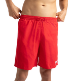 Men's Recycled Nylon Essential Watershorts - Fed Red & White