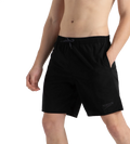 Men's Recycled Nylon Essential Watershorts - Black & Oxid Grey