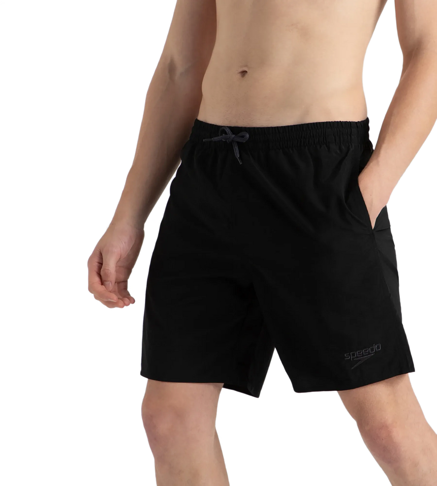Men's Recycled Nylon Essential Watershorts - Black & Oxid Grey