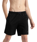 Men's Recycled Nylon Essential Watershorts - Black & Oxid Grey