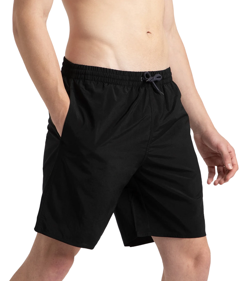 Men's Recycled Nylon Essential Watershorts - Black & Oxid Grey