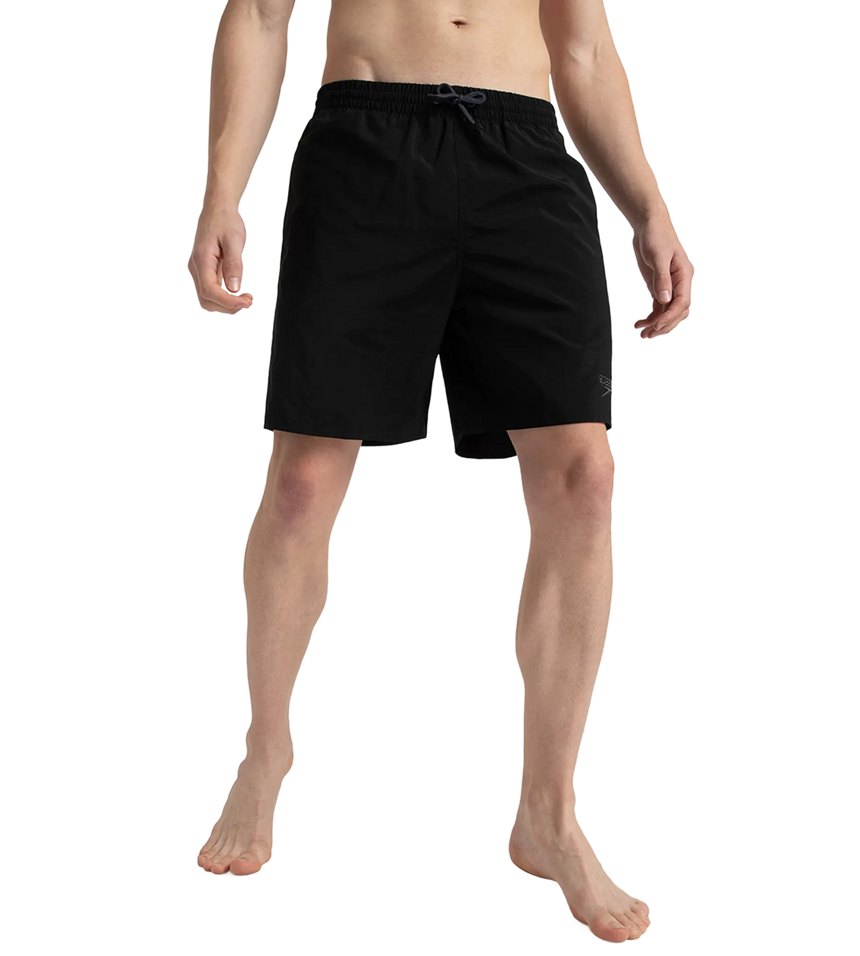 Men's Recycled Nylon Essential Watershorts - Black & Oxid Grey