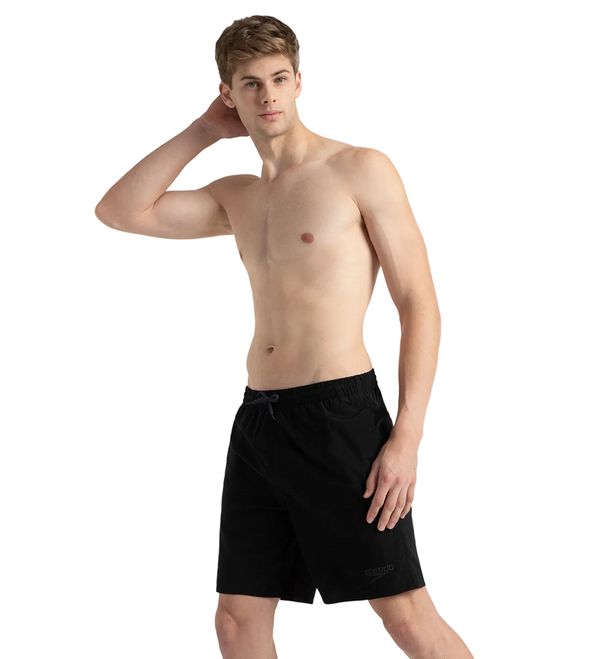 Men's Recycled Nylon Essential Watershorts - Black & Oxid Grey