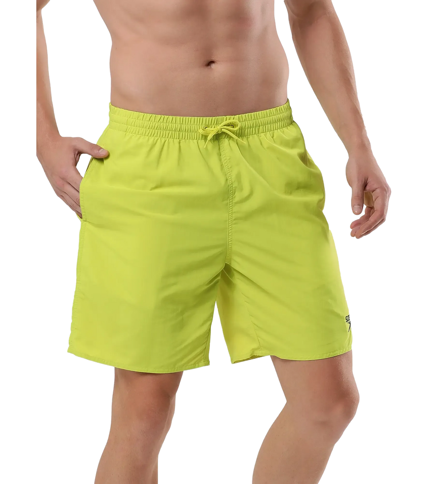 Men's Recycled Nylon Essential Watershorts - Bitterlime & Black