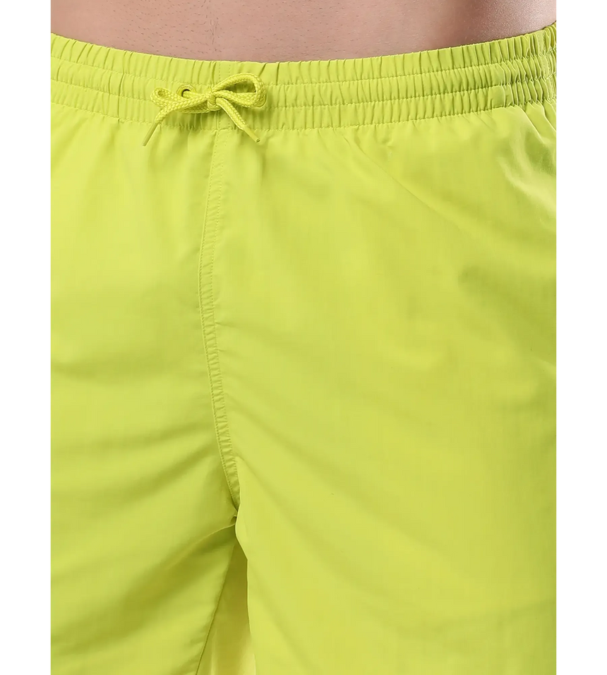 Men's Recycled Nylon Essential Watershorts - Bitterlime & Black