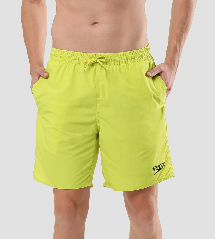 Men's Recycled Nylon Essential Watershorts - Bitterlime & Black