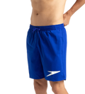 Men's Xpress Lite Essential Placement Printed Watershorts - Chroma Blue & White
