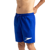 Men's Xpress Lite Essential Placement Printed Watershorts - Chroma Blue & White