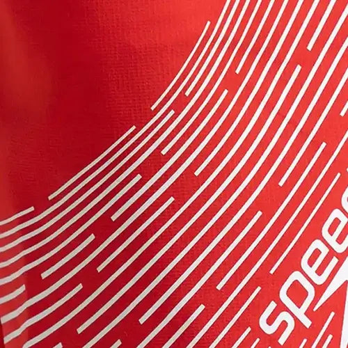 Men's Xpress Lite Essential Medley Logo Printed Watershorts - Watermelon & White