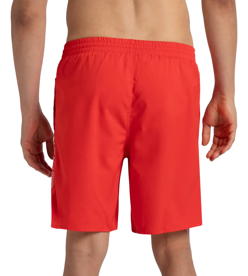 Men's Xpress Lite Essential Medley Logo Printed Watershorts - Watermelon & White