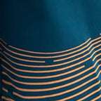 Men's Xpress Lite Essential Medley Logo Printed Watershorts - Dark Teal & Sweet Apricot