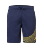 Men's Xpress Lite Essential Medley Logo Printed Watershorts - Navy & Bitter Lime