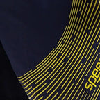 Men's Xpress Lite Essential Medley Logo Printed Watershorts - Navy & Bitter Lime