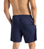 Men's Xpress Lite Essential Medley Logo Printed Watershorts - Navy & Bitter Lime