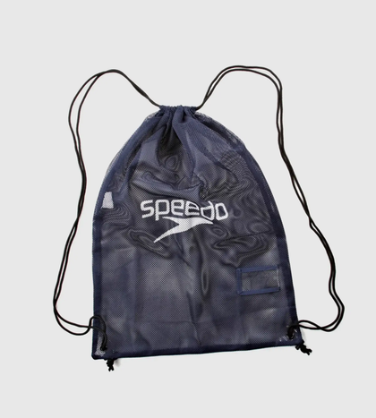 Speedo Water Resistant Lightweight Swim Kit Mesh Bag - Navy