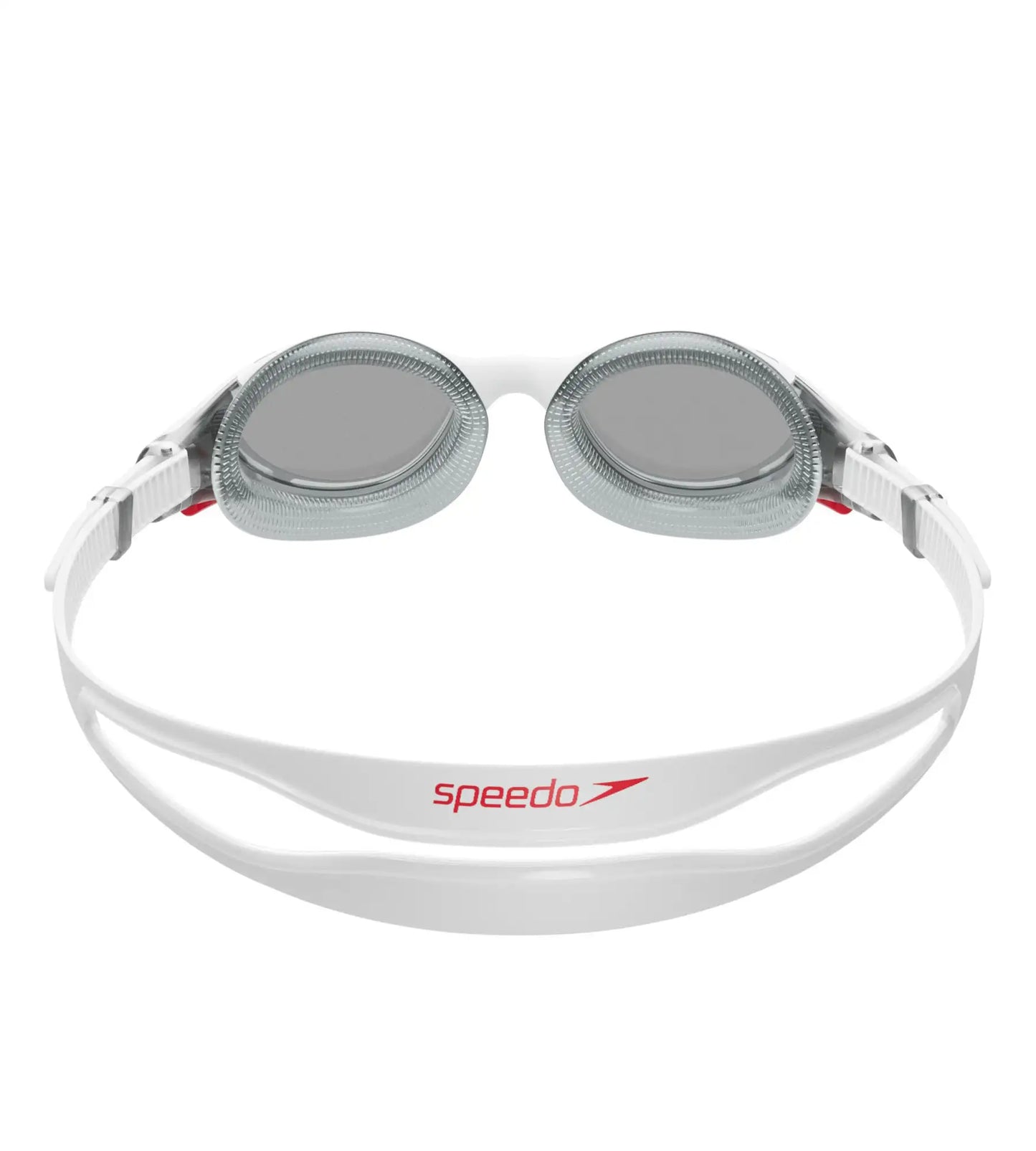 Unisex Adult Biofuse 2.0 Smoke-Lens Swim Goggles - White & Smoke_3