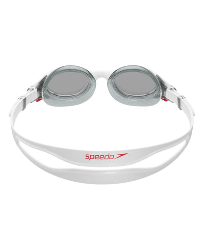 Unisex Adult Biofuse 2.0 Smoke-Lens Swim Goggles - White & Smoke_3