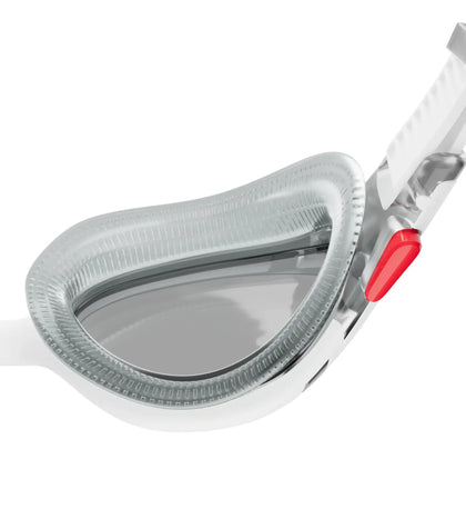 Unisex Adult Biofuse 2.0 Smoke-Lens Swim Goggles - White & Smoke_4