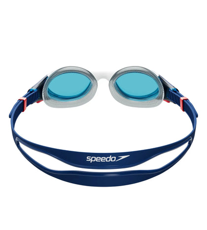 Unisex Adult Biofuse 2.0 Clear-Lens Swim Goggles - Blue & White_2