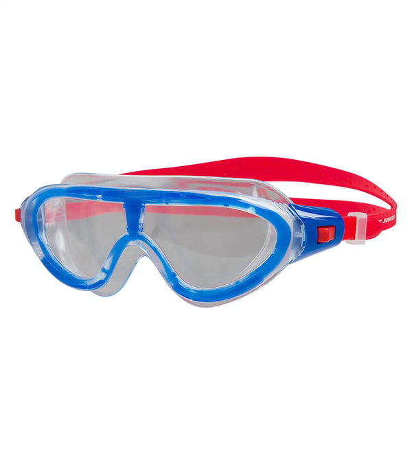 Unisex Junior Rift Clear-Lens Goggles - Lava Red & Beautiful Blue_2