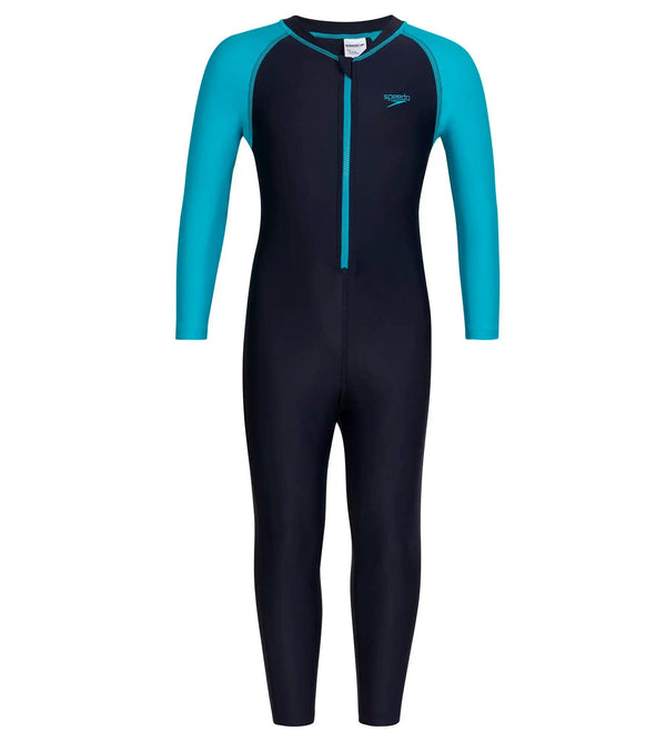 Buy Speedo Color Block All In One Suit True Navy Aquarium Swimwear Online Speedo India
