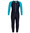 Tot's Endurance 10 All In One Suit For Boys and Girls - True Navy & Aquarium