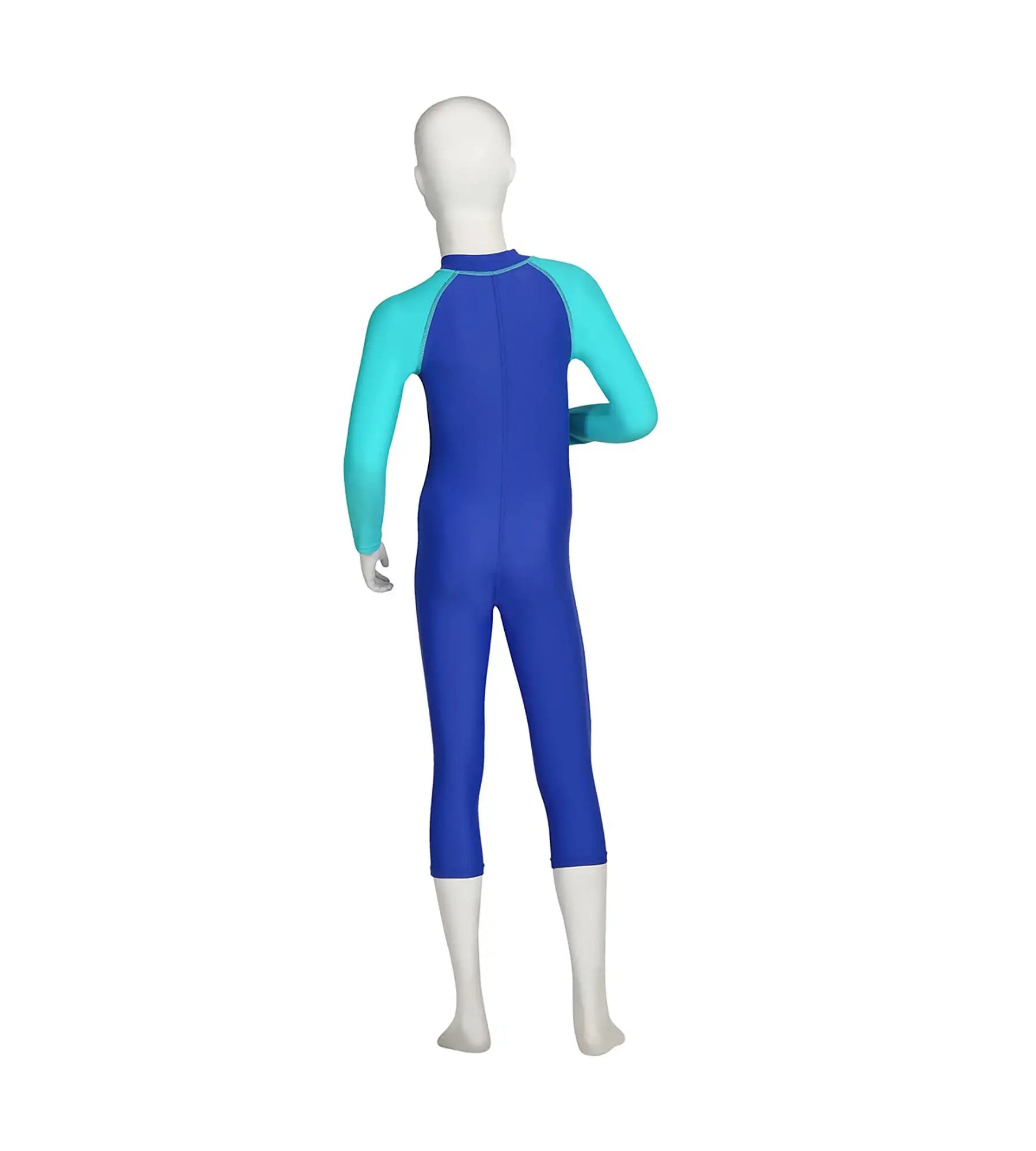 Tots Unisex Endurance All In One Suit - Deep Peri & Bali Blue_4
