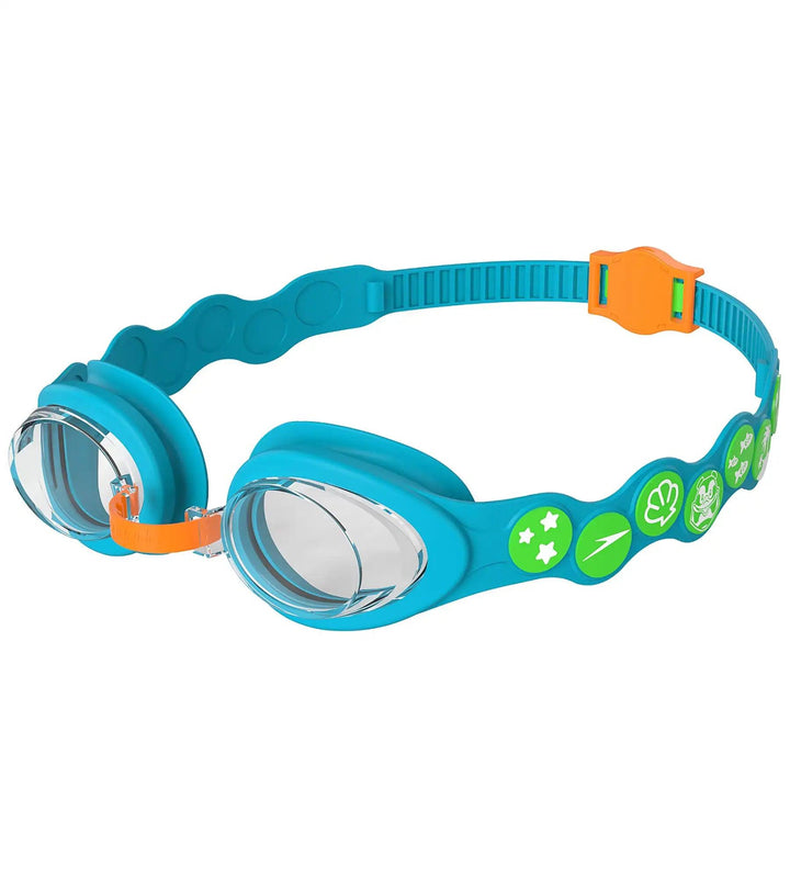 Sea Squad Spot Tint-Lens Goggles For Tot's - Blue & Green_4