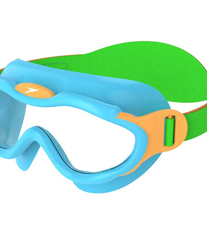Unisex Sea Squad Mask Tint-Lens Goggles For Tot's - Blue & Green_2
