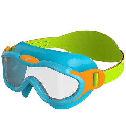 Unisex Sea Squad Mask Tint-Lens Goggles For Tot's - Blue & Green_1